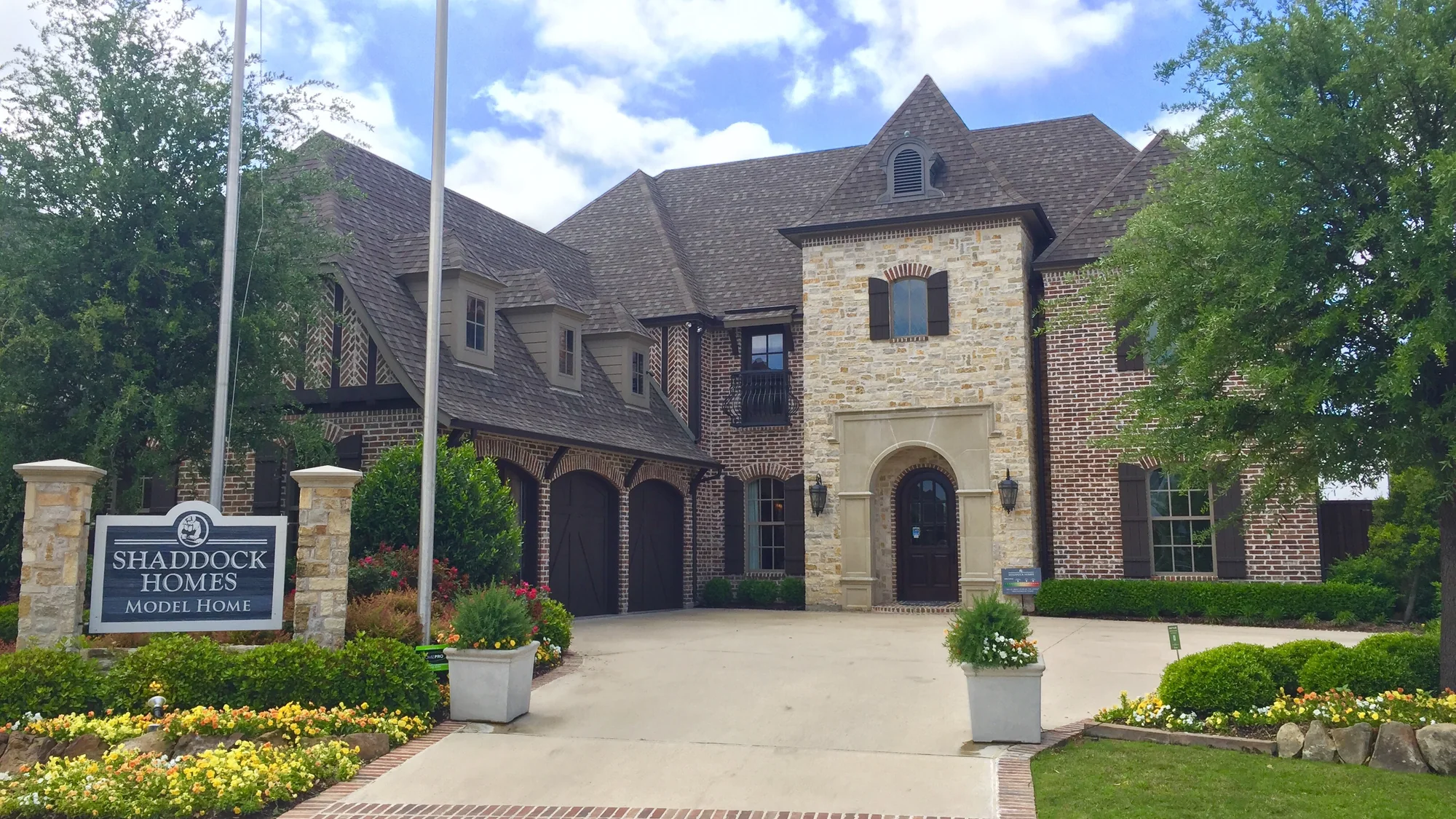 Historic Shaddock model home photographed in Park Place Estates