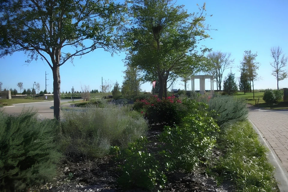 Landscaped streetscape in the official community gallery