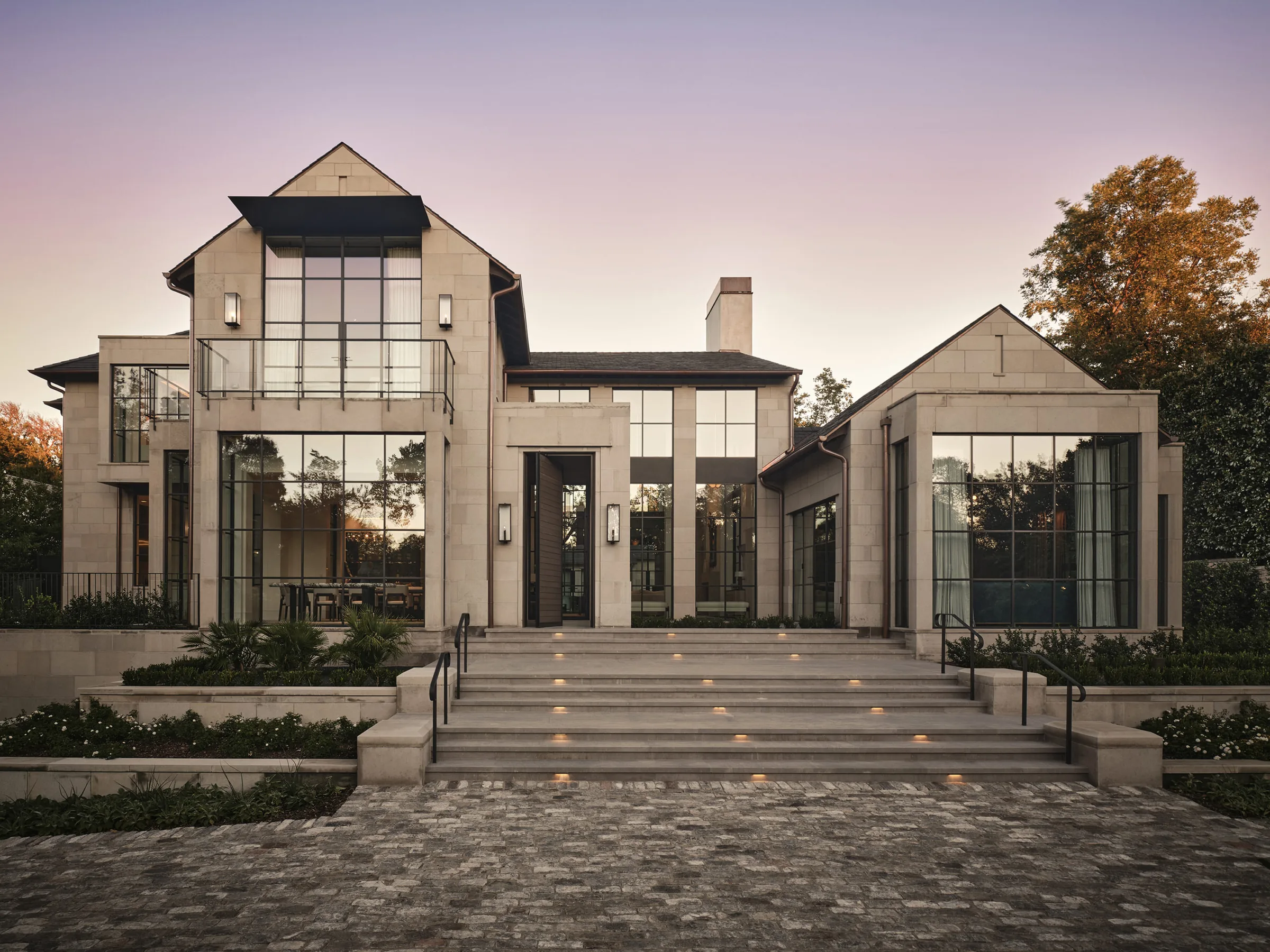 Modern residence in Highland Park, Texas